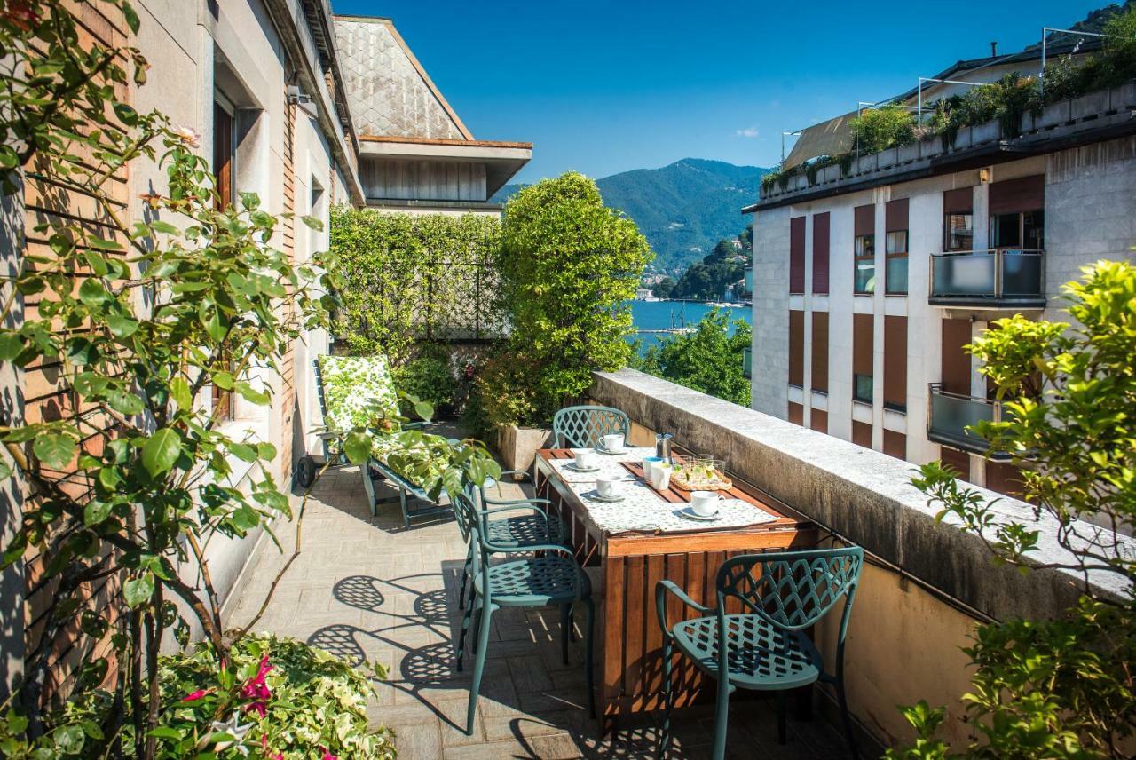 "The Terrace" Lake View - The House Of Travelers Como Eksteriør bilde